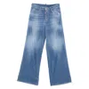 Dsquared2 Cotton  Polyester Pants In Blue