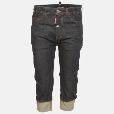Pre-owned Dsquared2 Blue Denim Big Brother's Dean Jeans S/waist 29"