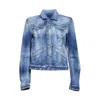 Dsquared2 Blue Denim Kinky Wash Jacket