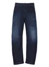 Dsquared2 Blue Five-pocket Jeans With Distressed Effect In Blue