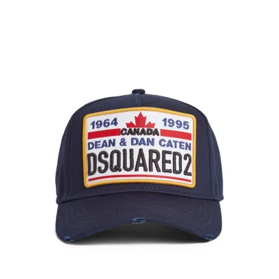 DSQUARED2 DSQUARED2 BLUE HATS MEN