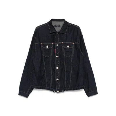 Dsquared2 Blue Jackets - Denim Jackets Men