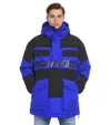 Dsquared2 Logo-print Parka In Blue