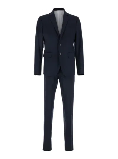 Dsquared2 London Suit In Blue