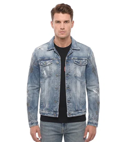 Dsquared2 Blue Regular Denim Jacket
