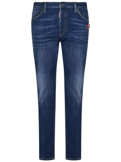Dsquared2 Blue Slim-fit Jeans