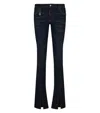 Dsquared2 Icon-charm Flared Jeans In Blue