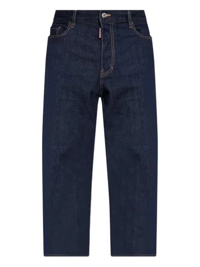 DSQUARED2 BLUE STRAIGHT JEANS