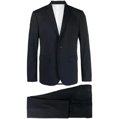 DSQUARED2 DSQUARED2 BLUE SUITS - SINGLE BREASTED SUITS MEN