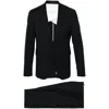 Dsquared2 Suit With Chest Pocket And Notched Lapels In Black
