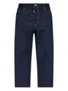 Dsquared2 Indigo Wide-leg Denim Jeans In Blue