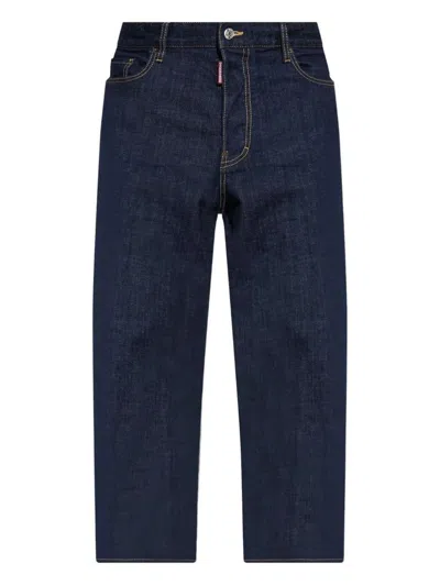 Dsquared2 Blue Wide Leg Jeans