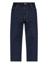 Dsquared2 Indigo Wide-leg Denim Jeans In Blue