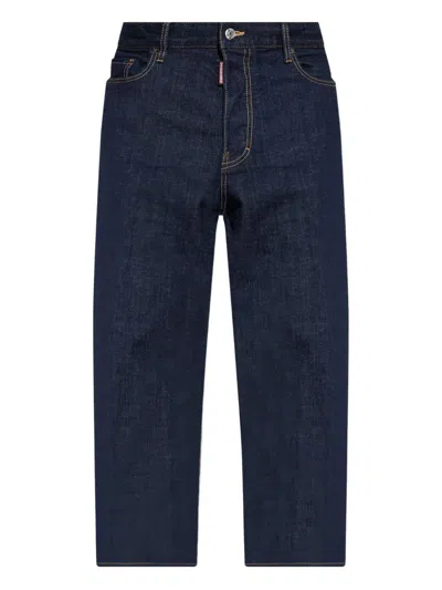 DSQUARED2 BLUE WIDE-LEG JEANS DSQUARED2