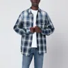 Dsquared2 Checked Pattern Shirt With Pockets And Collar In Multi
