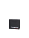 Dsquared2 Bob Black Wallet In Black