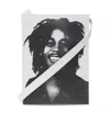 Dsquared2 Bob Marley Printed Shoulder Bag In Black