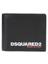 Dsquared2 Bob Wallet In Nero