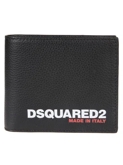 Dsquared2 Bob Wallet In Nero