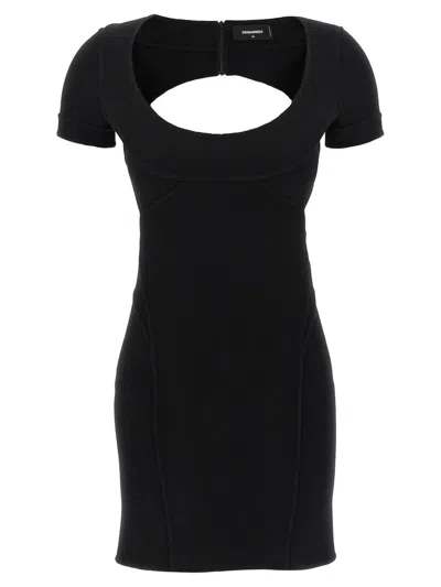 DSQUARED2 DSQUARED2 'BODYCON CUT OUT' DRESS
