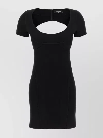 DSQUARED2 BODYCON CUT OUT DRESS