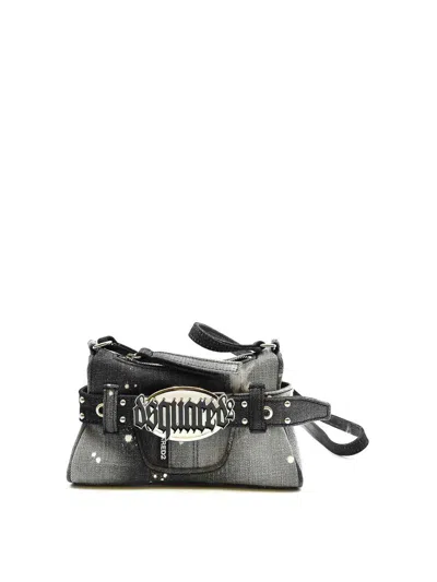 Dsquared2 Shoulder Bag In Black