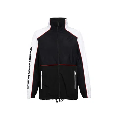 Dsquared2 Bomber Combo Jacket Men In Black