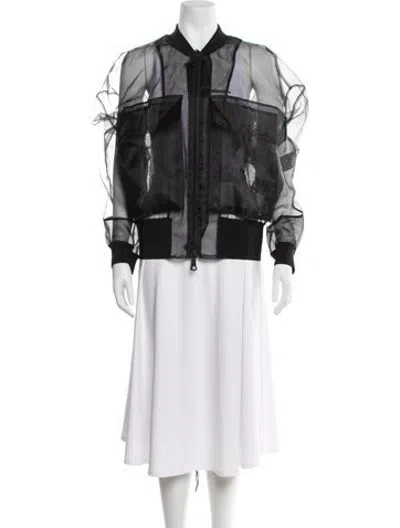 Pre-owned Dsquared2 Bomber Jacket W/ Tags In Black