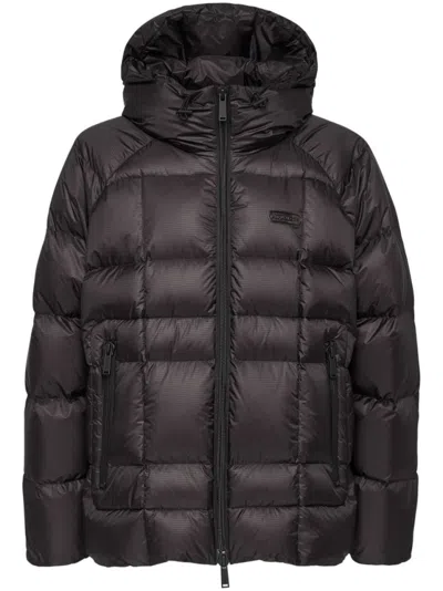 DSQUARED2 DSQUARED2 BOMBER JACKET WITH HIGH COLLAR