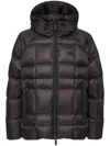 Dsquared2 Bomber Jacket With High Collar In Black