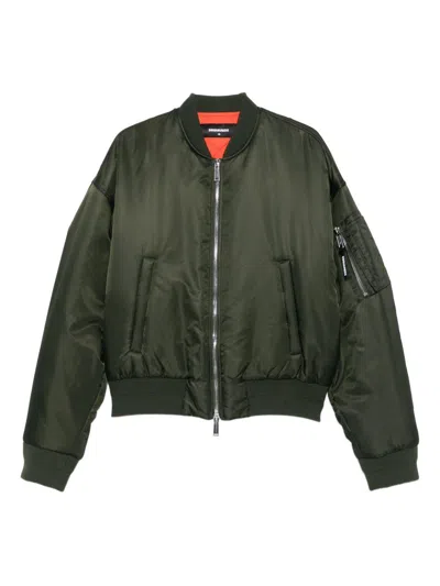 Dsquared2 Bomber Jacket With Zip