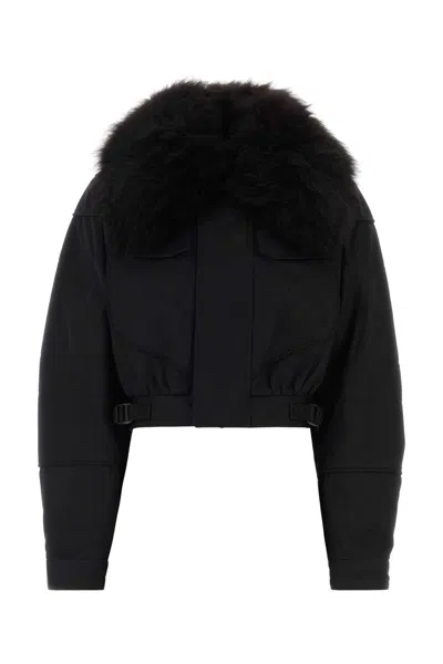Dsquared2 Bomber Padded Jacket In Black