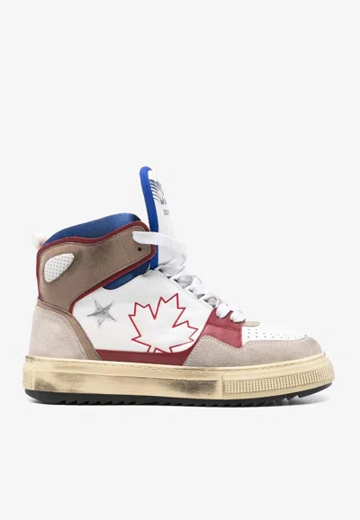 DSQUARED2 BOOGIE HIGH-TOP SNEAKERS
