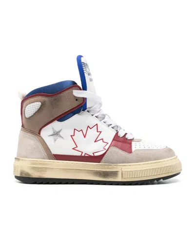 Dsquared2 Boogie Sneakers In Brown