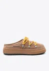 Dsquared2 Boogie Suede Low Top Sneakers In Camel