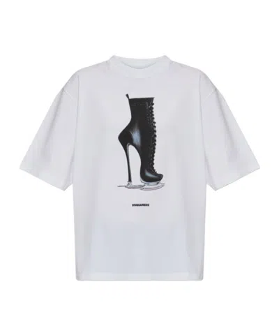 DSQUARED2 DSQUARED2 BOOT PRINT T-SHIRT