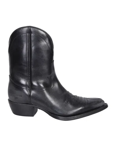 Dsquared2 Boots In Black