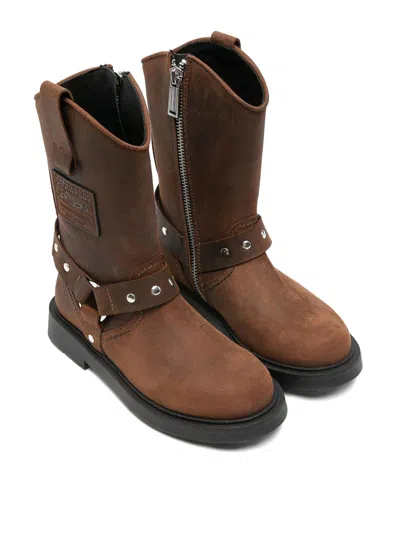 DSQUARED2 BOOTS WITH LOGO