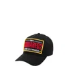 Dsquared2 Baseball Cap With Logo Patch In Black
