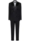 Dsquared2 Double-breasted Suit In Black