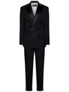 Dsquared2 Double-breasted Suit In Black