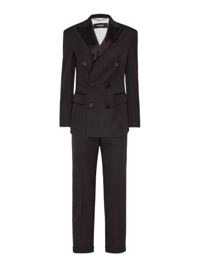 DSQUARED2 TRAJE - NEGRO