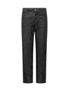 Dsquared2 Medium-rise Flared Jeans In Black