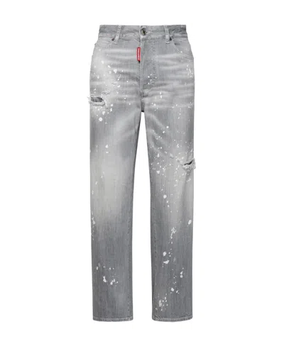 DSQUARED2 DSQUARED2 DISTRESSED SPOTTED WASHED JEANS