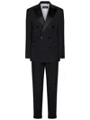 Dsquared2 Double-breasted Suit In Black