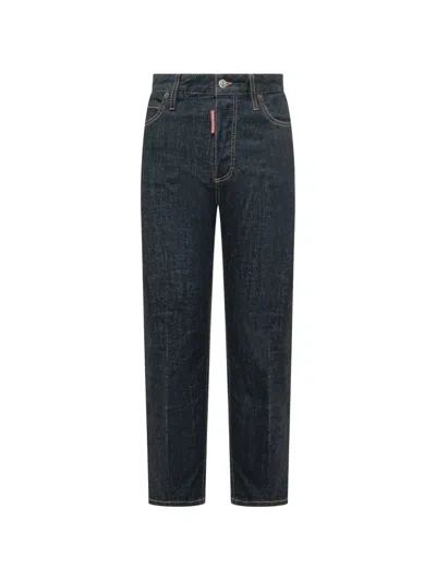 Dsquared2 Boston Trousers In Blue