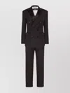 Dsquared2 Boston Virgin Wool Blend Suit With Structured Shoulders