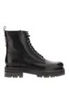 Dsquared2 Icon Clubbing Combat Boots In Black