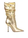 Dsquared2 Boots With Heel In Gold