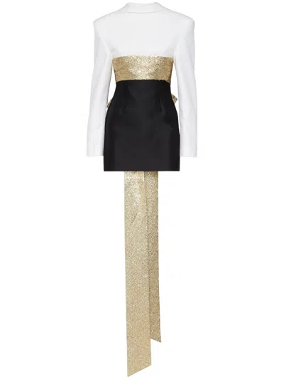 DSQUARED2 BOW-DETAIL MINI DRESS